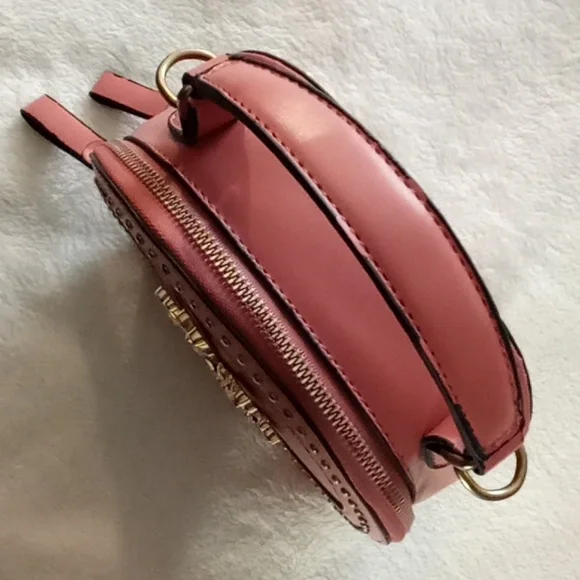 NY GORGEOUS ELEGANET PINK DESIGNER HAND BAG WITH STRAP! EUCWW - Picture 9 of 12